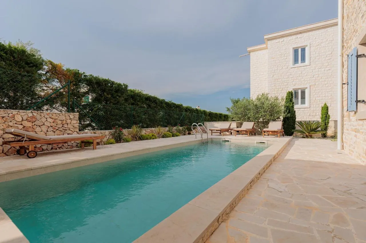 Seafront Villa Adriatica With Pool Dobropoljana Croatia